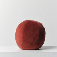 Globe cushion by Klay made in Auckland, New Zealand, three colours