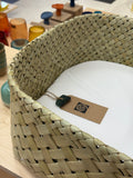 Wahakura baby bassinet woven in Ōtautahi, Aotearoa