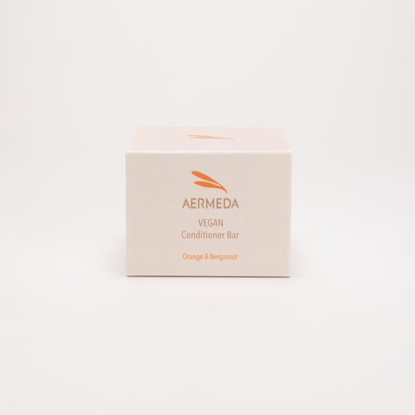Conditioner bar by Aermeda made in Dunedin, Aotearoa, two scents