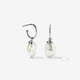 Baroque signature hoop earrings by Meadowlark made in Auckland, Aotearoa