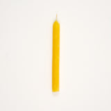 Beeswax household candle by National Candles made in Wellington, New Zealand