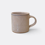 Blue line coffee cup made by Zoë Isaacs of Wellington, New Zealand
