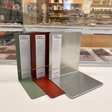 Steel bookends, made on the Kāpiti Coast, New Zealand
