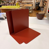 Steel bookends, made on the Kāpiti Coast, New Zealand