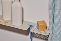 Shower shelf by Clean Clean Clean made in Wellington, Aotearoa