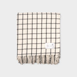 Lambswool throw by Ruanui Station woven in Auckland, New Zealand