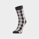 Check sock by Norsewear made in Norsewood, Aotearoa