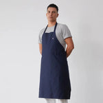 Chef apron by M.N Uniform made in Northland, Aotearoa, two colours