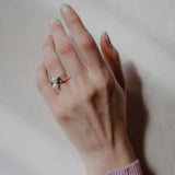 Ellie ring made by Luisa Farah in Pōneke Wellington, NZ