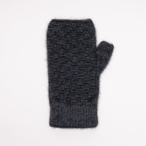 Possum merino fingerless mittens made in Pukekohe, New Zealand, two colours