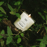 Scented soy candle made by National Candles in Wellington