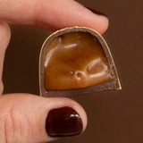Christmas Caramels six-piece bonbon box by House of Chocolate made in Auckland, Aotearoa