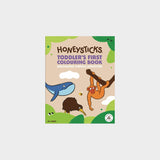 Toddler's first colouring book: Endangered Animals by Honeysticks