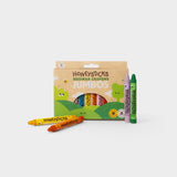 Jumbo beeswax crayons 12pk by Honeysticks made in Auckland, New Zealand