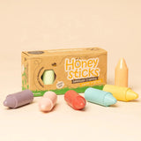 Beeswax crayons by Honeysticks made in Auckland, New Zealand, two options