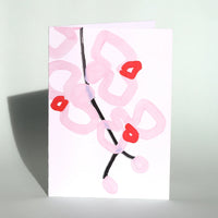 Card by Lucky Luijk made in Wellington, New Zealand, twelve designs