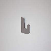 Aluminium hook by Salysi made in Wellington, New Zealand