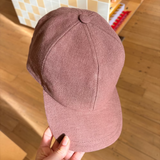 Natural linen cap by Hills Hats made in Wellington, New Zealand