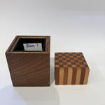 Ring box made by Chris Wickenden in Kerikeri, Aotearoa