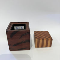 Ring box made by Chris Wickenden in Kerikeri, Aotearoa