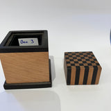 Ring box made by Chris Wickenden in Kerikeri, Aotearoa