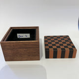 Ring box made by Chris Wickenden in Kerikeri, Aotearoa