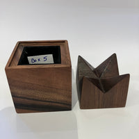 Ring box made by Chris Wickenden in Kerikeri, Aotearoa