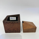 Ring box made by Chris Wickenden in Kerikeri, Aotearoa