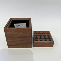 Ring box made by Chris Wickenden in Kerikeri, Aotearoa