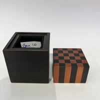 Ring box made by Chris Wickenden in Kerikeri, Aotearoa