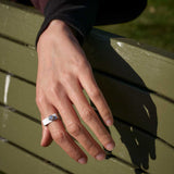 Josephine ring made by Luisa Farah in Pōneke Wellington, NZ