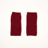 Merino wrist warmers by Knit Shepherd made in Auckland, Aotearoa