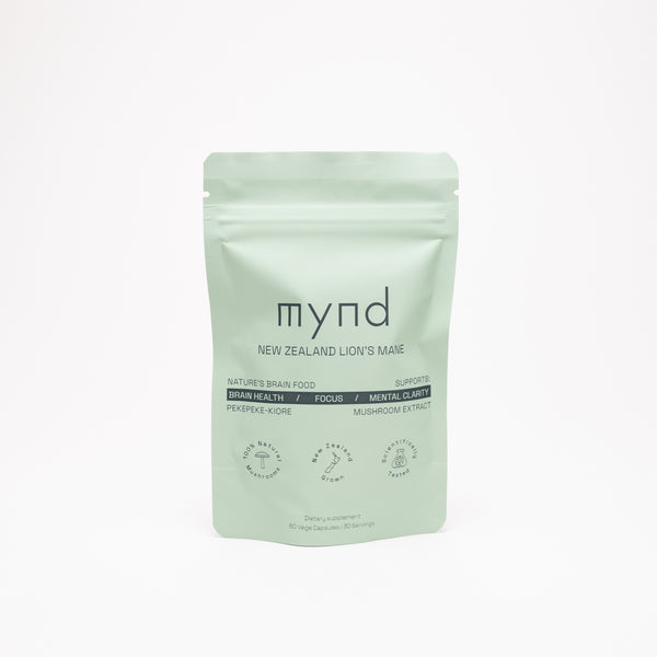 Mynd capsules made in Raglan, Aotearoa