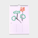 Birthday calendar by Lucky Luijk made in Wellington, New Zealand