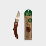 Mini mahogany peasant knife by Svord made in Waiuku, New Zealand