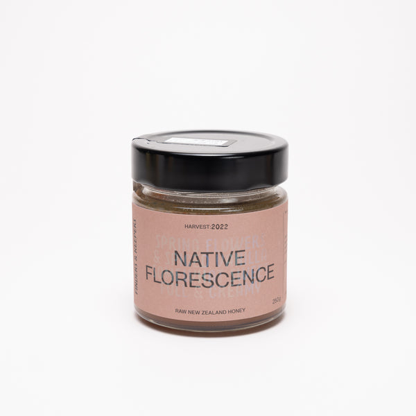 Native florescence honey by Finders & Keepers made in Windwhistle, Aotearoa