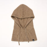 Possum merino hood made by Noble Wilde in Christchurch, New Zealand