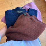 Possum merino bellow sleeve jersey made in Christchurch, New Zealand