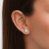Perla studs petite made by Luisa Farah in Pōneke Wellington, NZ