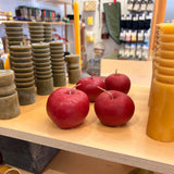 Beeswax fruit and veg candles by Poppy and Sage made in Auckland, New Zealand