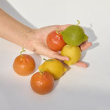 Beeswax fruit and veg candles by Poppy and Sage made in Auckland, New Zealand