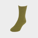 Possum merino ribbed sock made by Lothlorian in Pukekohe, New Zealand