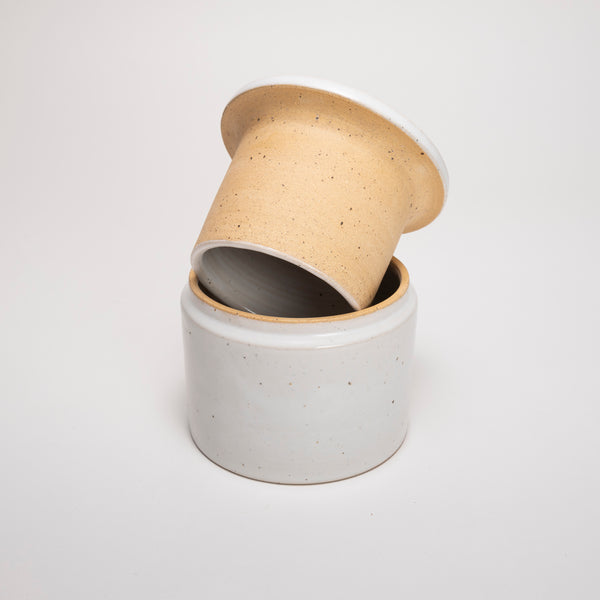 Butter bell by Richard Beauchamp made in Selwyn, Aotearoa