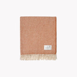 Lambswool throw by Ruanui Station woven in Auckland, New Zealand
