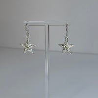 Star earrings by Bebe Mae made in Dunedin, New Zealand