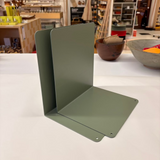 Steel bookends, made on the Kāpiti Coast, New Zealand