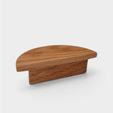 Semicircle pedestal cupboard handles by Steve Marcham made in Christchurch, New Zealand