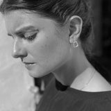 Simone earrings made by Luisa Farah in Pōneke Wellington, NZ