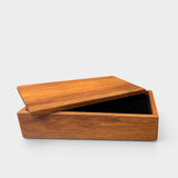 Rimu jewellery box made by Steve Marcham in Ōtautahi, Aotearoa