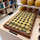 Beeswax tealight candles by National Candles made in Wellington, Aotearoa